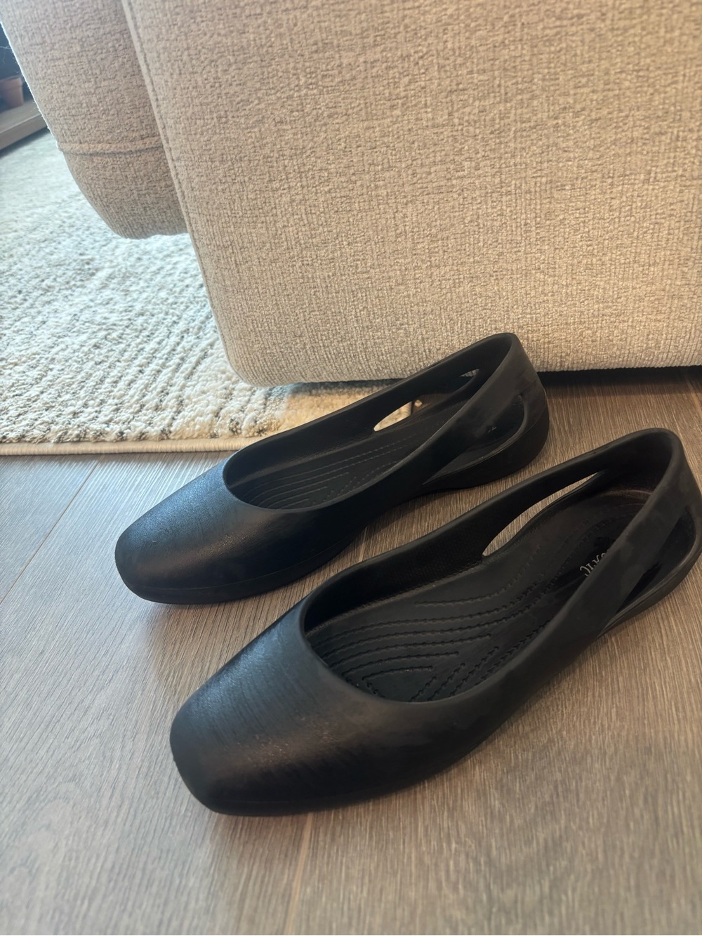 Classic Black Women's Slip-On Ballet Flats
